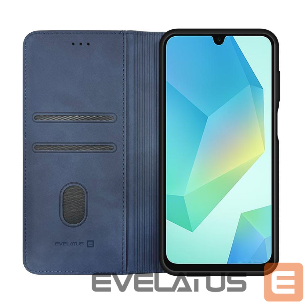 Kaaned - kaaned Evelatus Samsung Galaxy A16 Book Case Dark Blue