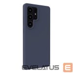 Tagakaaned Evelatus Samsung Galaxy S25 Ultra Premium Magnetic Soft Touch Silicone Case Dark Blue