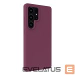 Tagakaaned Evelatus Samsung Galaxy S25 Ultra Premium MagSafe Soft Touch Silicone Case Maroon