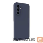 Tagakaaned Evelatus Samsung Galaxy A36 Premium Magnetic Soft Touch Silicone Case Dark Blue