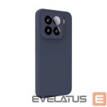 Tagakaaned Evelatus Xiaomi 15 Premium Magnetic Soft Touch Silicone Case Dark Blue