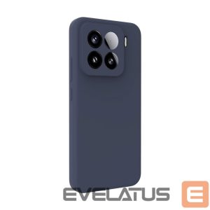 Tagakaaned Evelatus Xiaomi 15 Premium Magnetic Soft Touch Silicone Case Dark Blue
