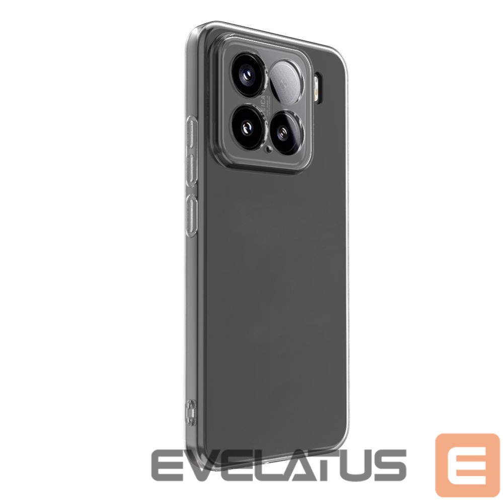 Tagakaaned Evelatus Xiaomi 15 Silicone Case 1.5mm TPU Transparent