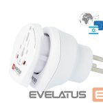 Adaptrid Skross  Travel adapter CO W to ISR White
