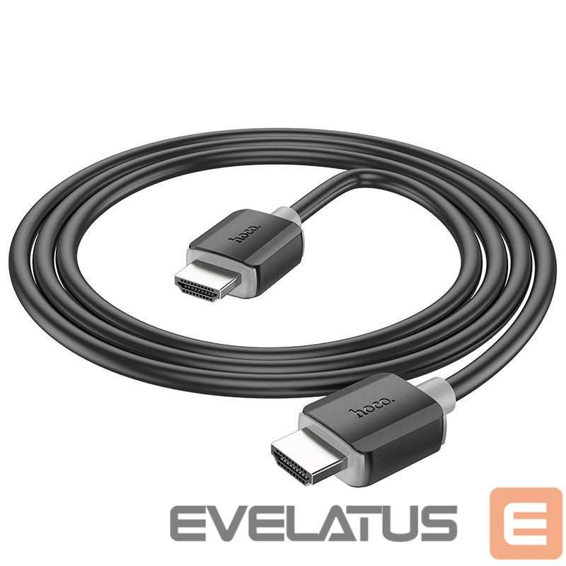 Kaabel Hoco US08 HDTV 2.0 male-to-male 4K HD data cable(L=2M) Black