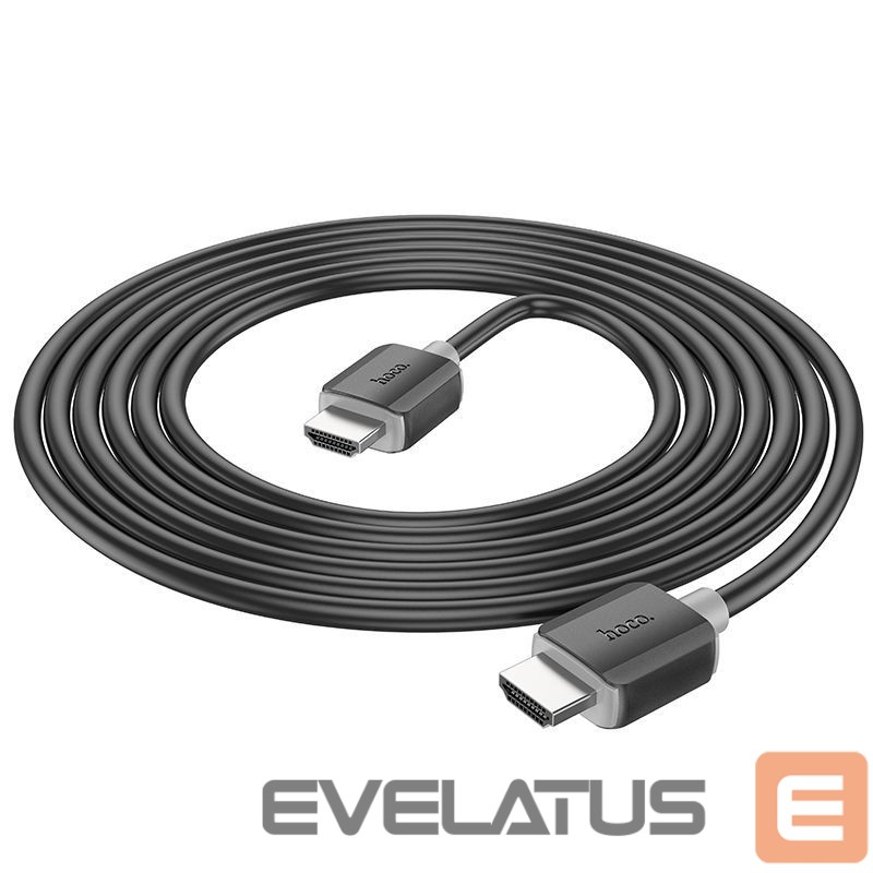 Kaabel Hoco US08 HDTV 2.0 male-to-male 4K HD data cable(L=3M) Black