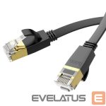 Kaabel Hoco  US07 General pure copper flat network cable(L=1M) Black