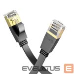 Kaabel Hoco  US07 General pure copper flat network cable(L=10M) Black