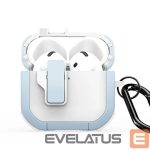 Korpus kõrvaklappidele Dux Ducis - AirPods 4 PECP Series PC+TPU Cover with Hook White Blue