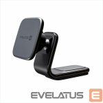 Automaatne hoidja Evelatus  Adhesive flexable bendable mount with MagSafe 360 C2+K3 Black
