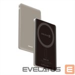 Väline aku Evelatus  Evelatus PD20W 5000mAh Power Bank MagLink Elite With Wireless charging EVEP02PBME Grey