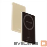 Väline aku Evelatus  Evelatus PD20W 5000mAh Power Bank MagLink Elite With Wireless charging EVEP02PBMEG Gold