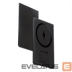 Väline aku Evelatus  Evelatus 3000mAh Power Bank Super Slim With Wireless charging EVEP03PBSSB Black