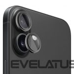 Kaitseklaasid Evelatus Apple iPhone 16 / 16 Plus Camera Lens Protector Armor Black