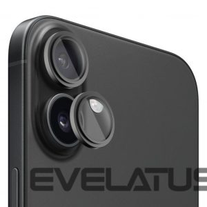 Kaitseklaasid Evelatus Apple iPhone 16 / 16 Plus Camera Lens Protector Armor Black