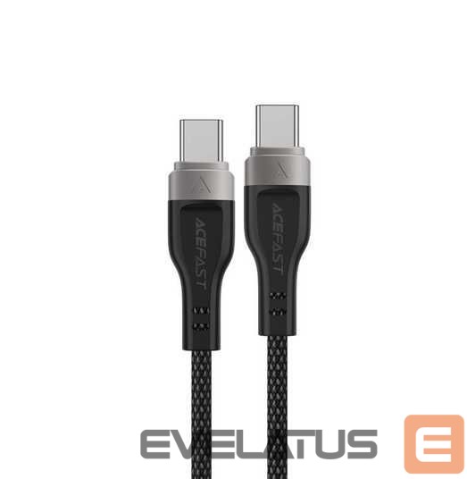 Kaabel Acefast 3in1 Cable Acefast C11-03 USB-C - USB-C 480Mb/s 100W 1.2m Black