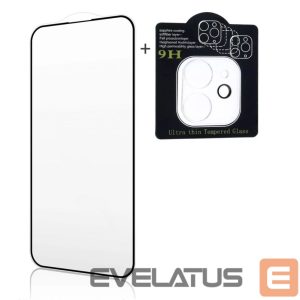 Kaitseklaasid iLike Apple iPhone 16 Pro Max X2 Super Set 2.5D Edge Full face Tempered Glass + Camera Glass