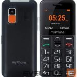 Mobiiltelefon MyPhone  Halo Easy Single SIM Black