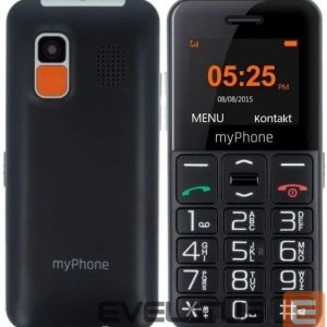 Mobiiltelefon MyPhone  Halo Easy Single SIM Black