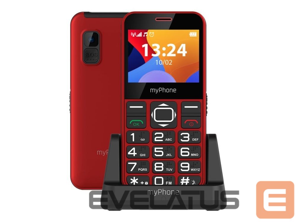 Mobiiltelefon MyPhone Halo 3 Single SIM Red