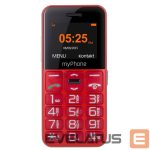 Mobiiltelefon MyPhone  Halo Easy Single SIM Red