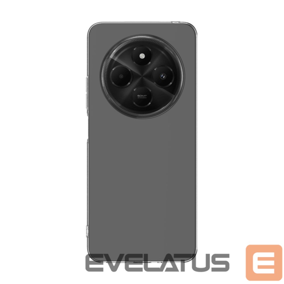 Tagakaaned Evelatus Xiaomi Poco C75 5G Clear Silicone Case 1.5mm TPU Transparent