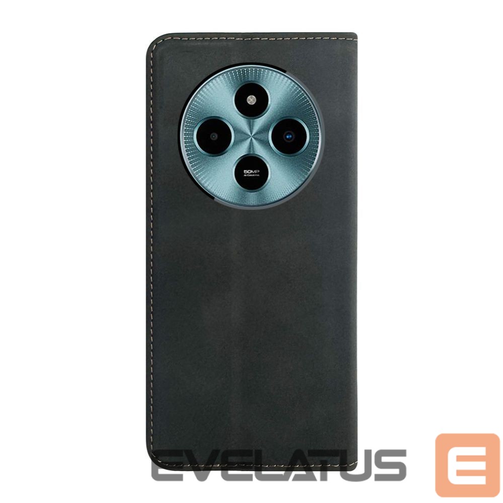 Kaaned - kaaned Evelatus Xiaomi Poco M7 Book Case Folio Black