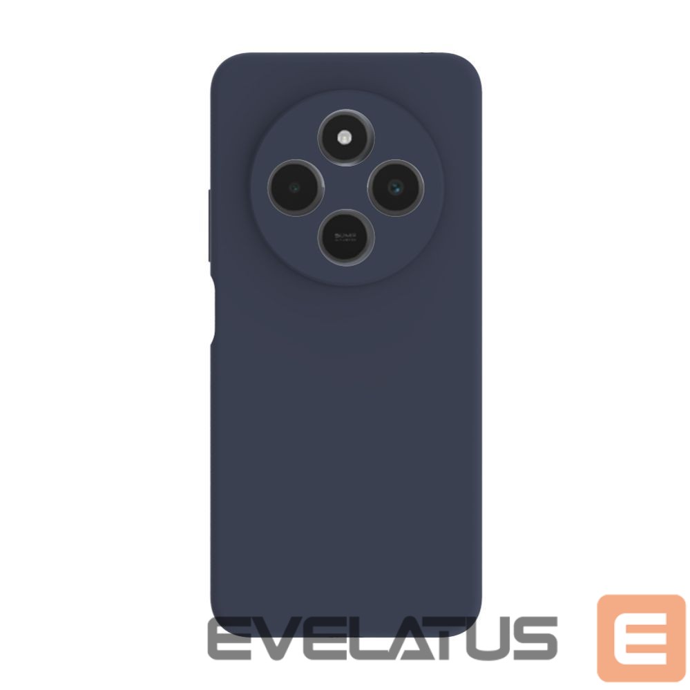 Tagakaaned Evelatus Xiaomi Redmi 14C 4G/ 14C 5G / Redmi A4 / POCO C75 Premium Soft Touch Silicone Case Midnight Blue
