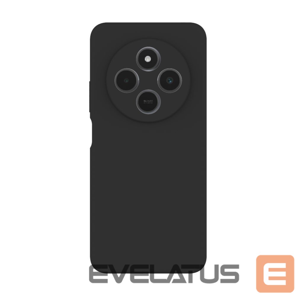 Tagakaaned Evelatus Xiaomi Redmi 14C 4G/ 14C 5G / Redmi A4 / POCO C75 Premium Soft Touch Silicone Case Black
