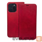 Kaaned - kaaned iLike Samsung Galaxy S25 Edge Smart Suede Book case Red