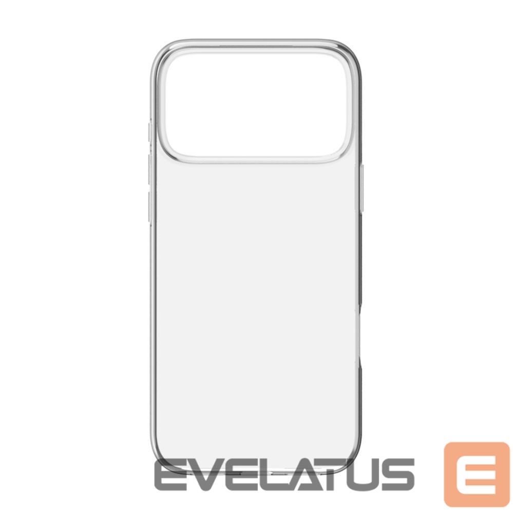 Tagakaaned Evelatus Apple iPhone 17 Pro Max Clear Silicone Case 1.5mm TPU Transparent