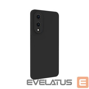 Tagakaaned Evelatus Samsung Galaxy S25 Edge Premium Magnetic Soft Touch Silicone Case Black