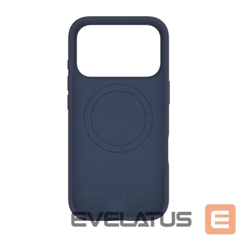 Tagakaaned Evelatus Apple iPhone 17 Pro Premium Magsafe Soft Touch Silicone Case Midnight Blue