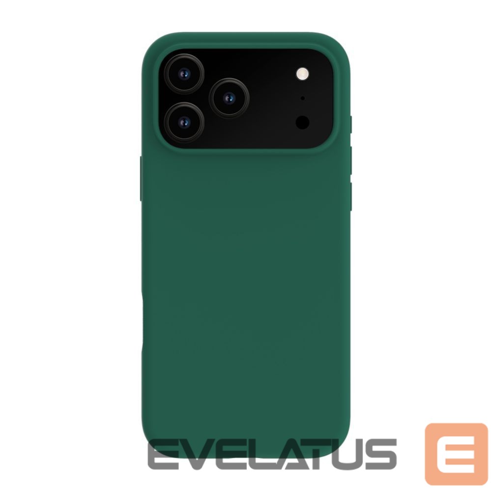 Tagakaaned Evelatus Apple iPhone 17 Pro Max Premium Magsafe Soft Touch Silicone Case Atrovirens