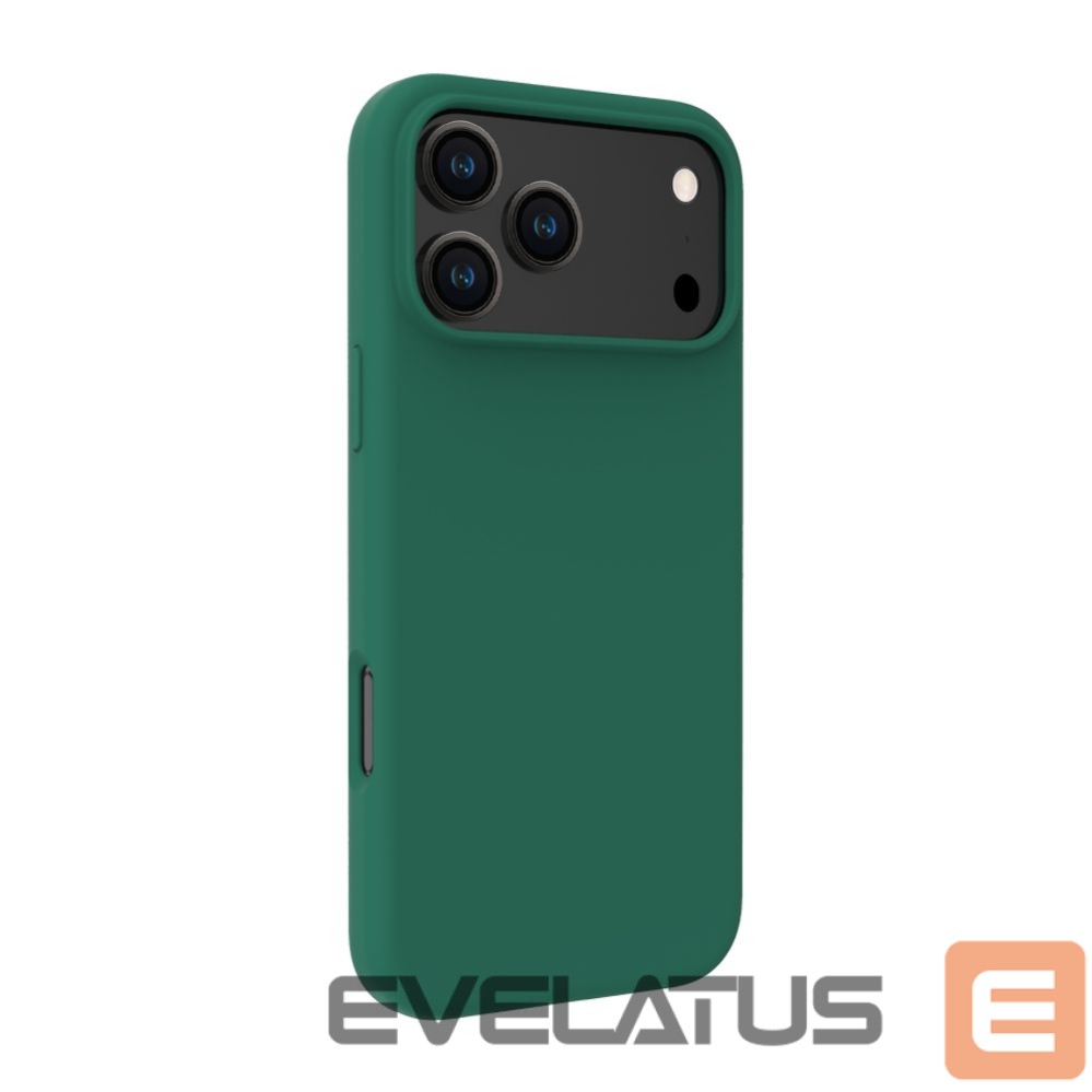 Tagakaaned Evelatus Apple iPhone 17 Pro Max Premium Magsafe Soft Touch Silicone Case Atrovirens