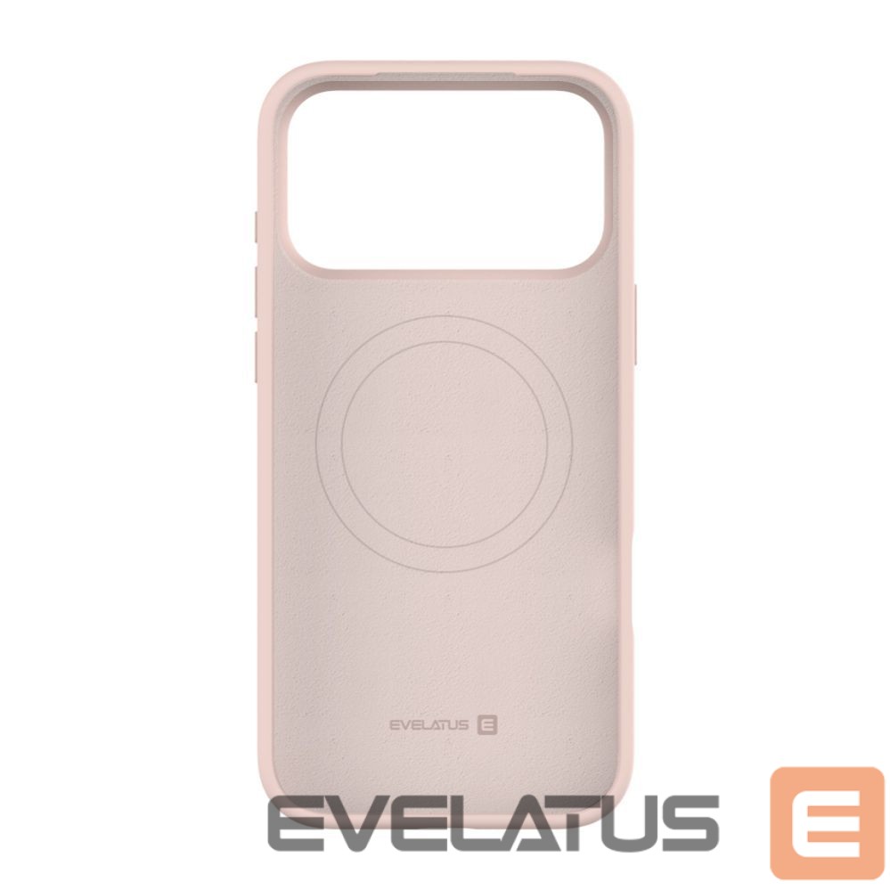 Tagakaaned Evelatus Apple iPhone 17 Pro Max Premium Magsafe Soft Touch Silicone Case Pink Sand