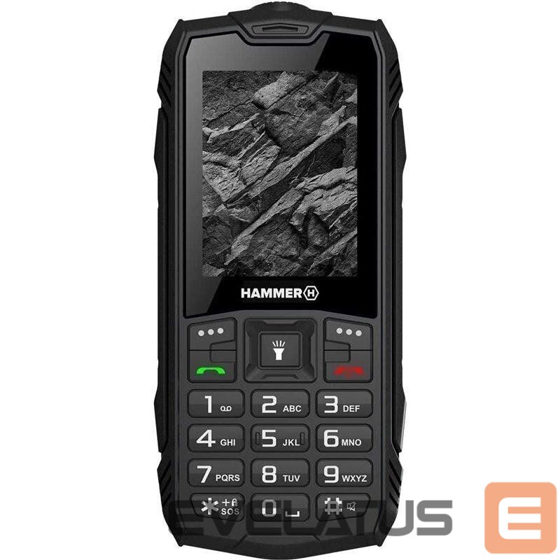 Mobiiltelefon Hammer ROCK LTE (Black) Dual SIM 2.4