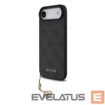 Tagakaaned Guess Apple iPhone Air Tone on Tone  4G Charm Case Gray