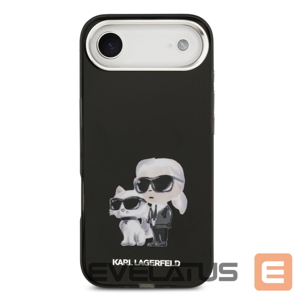 Tagakaaned Karl Lagerfeld Apple iPhone Air Silicone case IML Aquarelle K&C Logo Black