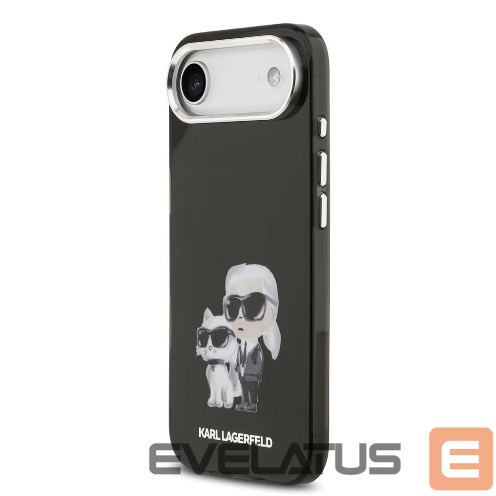 Tagakaaned Karl Lagerfeld Apple iPhone Air Silicone case IML Aquarelle K&C Logo Black