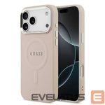 Tagakaaned Guess Apple iPhone 17 Pro Silicone case with MagSafe Classic Logo Pink