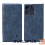 Kaaned - kaaned iLike Xiaomi Redmi Note 14 Pro 4G Smart Seam book case Navy Blue