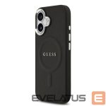 Tagakaaned Guess Apple iPhone 17 PU Saffiano MagSafe Case Black