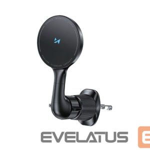 Autolaadijad Wozinsky  WCT5-6S4Y Car Holder with Qi/MagSafe 15W Inductive Charger for Air Vent Black
