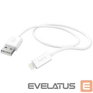 Kaabel Hama  Charging Cable USB-A to Lightning 1m White