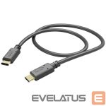 Kaabel Hama  Charging Cable USB-C to USB-C 1m Black