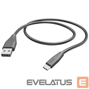 Kaabel Hama  Charging Cable USB-A to USB-C 1.5m Black