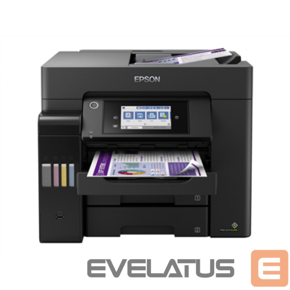 Printerid EPSON Multifunctional Printer EcoTank L6570 Colour, Inkjet, A4, Wi-Fi, Black