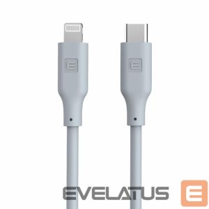 Kaabel Evelatus  Evelatus USB C to Lightning Silicone Cable 1.2M (MFI10CL) 60W / 20V3A White