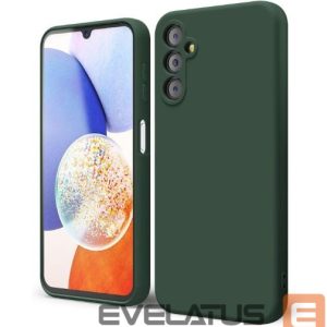 Tagakaaned Evelatus Samsung Galaxy A14 4G / 5G Premium Soft Touch Silicone Case Pine Green